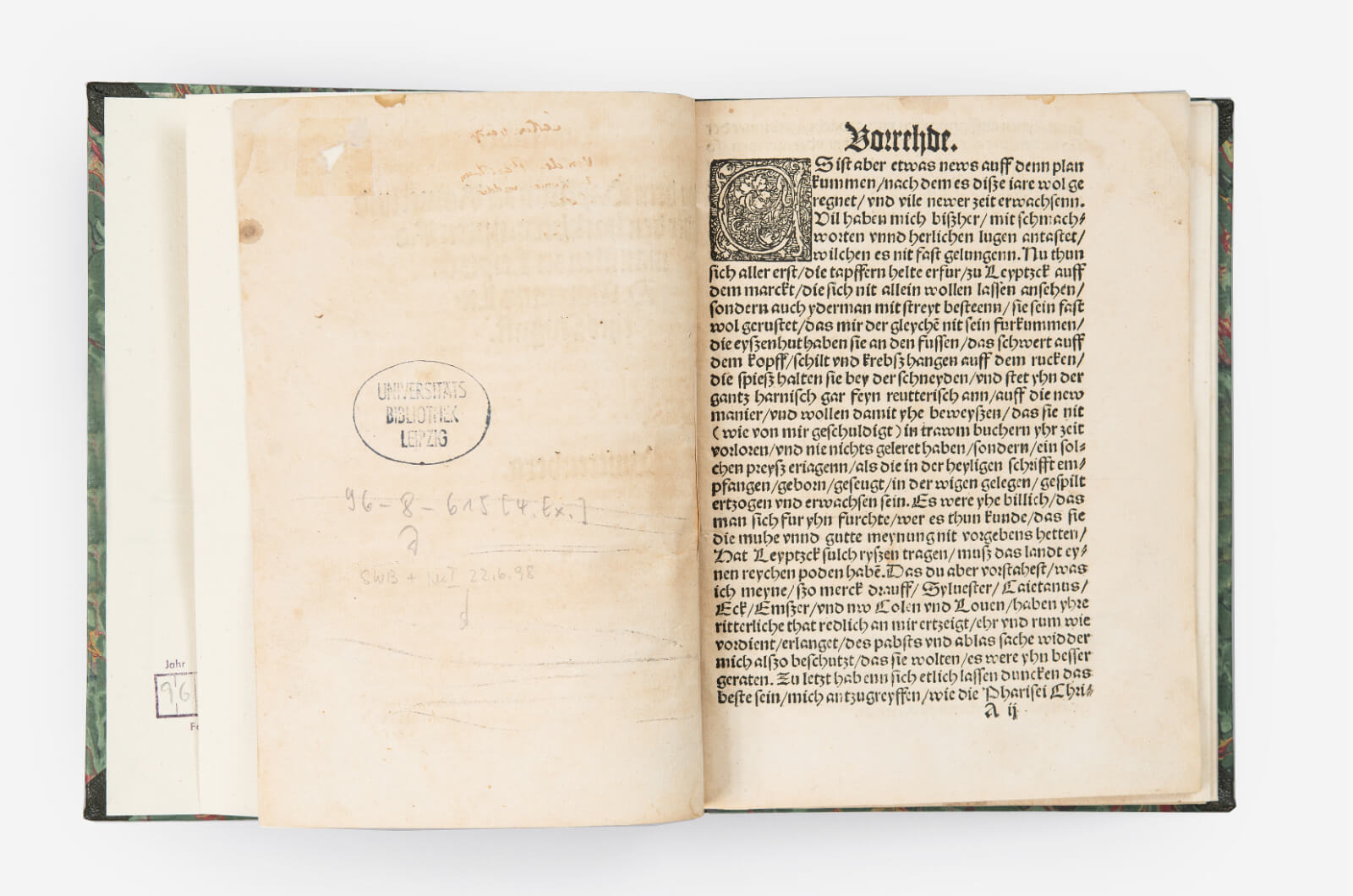 로마에 있는 교황에게(1520) 이미지